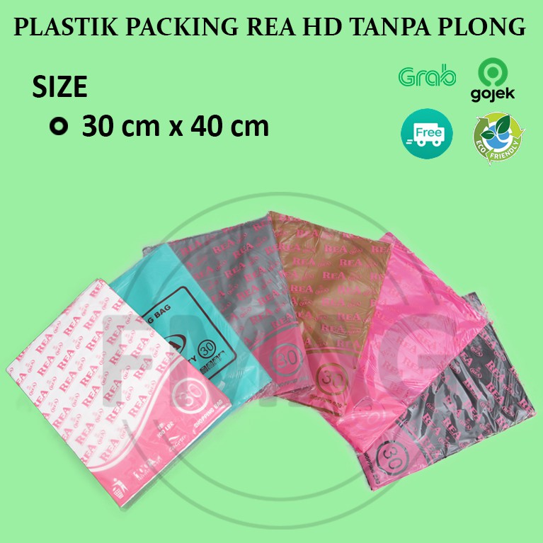 Bungkus Plastik Tebal | Plastik Packing Online Shop | Kantong Plastik HD Tanpa Plong 30x40cm