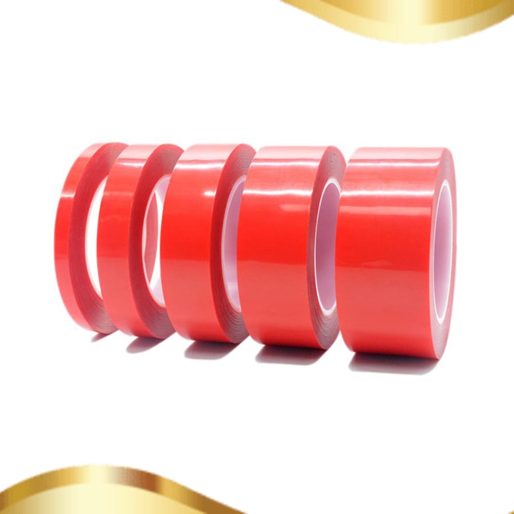 

DOUBLE TAPE ACRYLIC ADHESIVE TRANSPARENT NO TRACE STICKER UKURAN VARIATIF