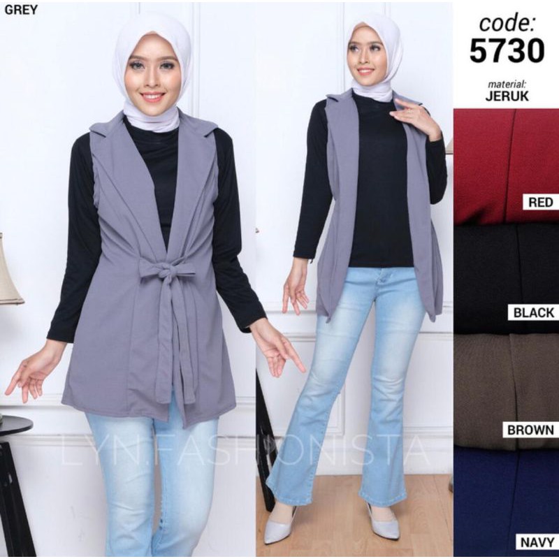 LYNFASHIONISTA-LONG CARDI MUSLIMAH MURAH/CARDIGAN WANITA/GRETA