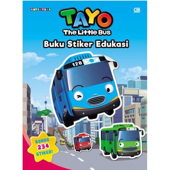

Tayo The Little Bus: Buku Stiker Edukasi