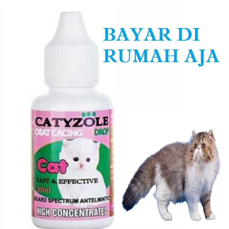 OBAT CACING KUCING SAKIT CACINGAN AMPUH CATYZOLE