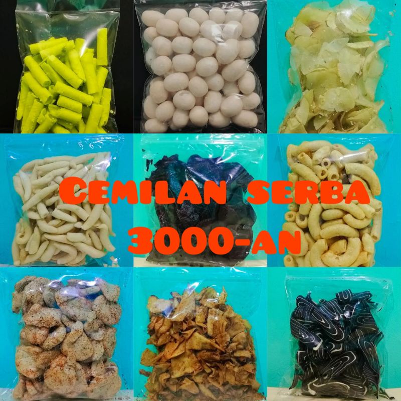 

Aneka cemilan ringan enak, renyah, dan murah