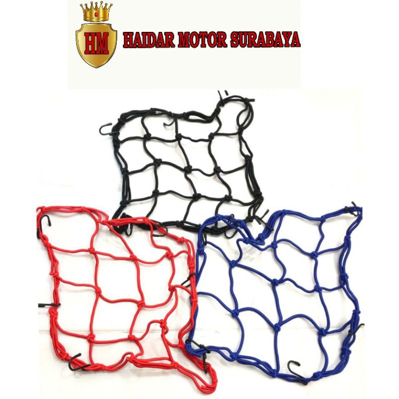 Jaring jok/jaring motor/jaring becak/jaring helm/tempat helem termurah/jaring helem grosir surabaya
