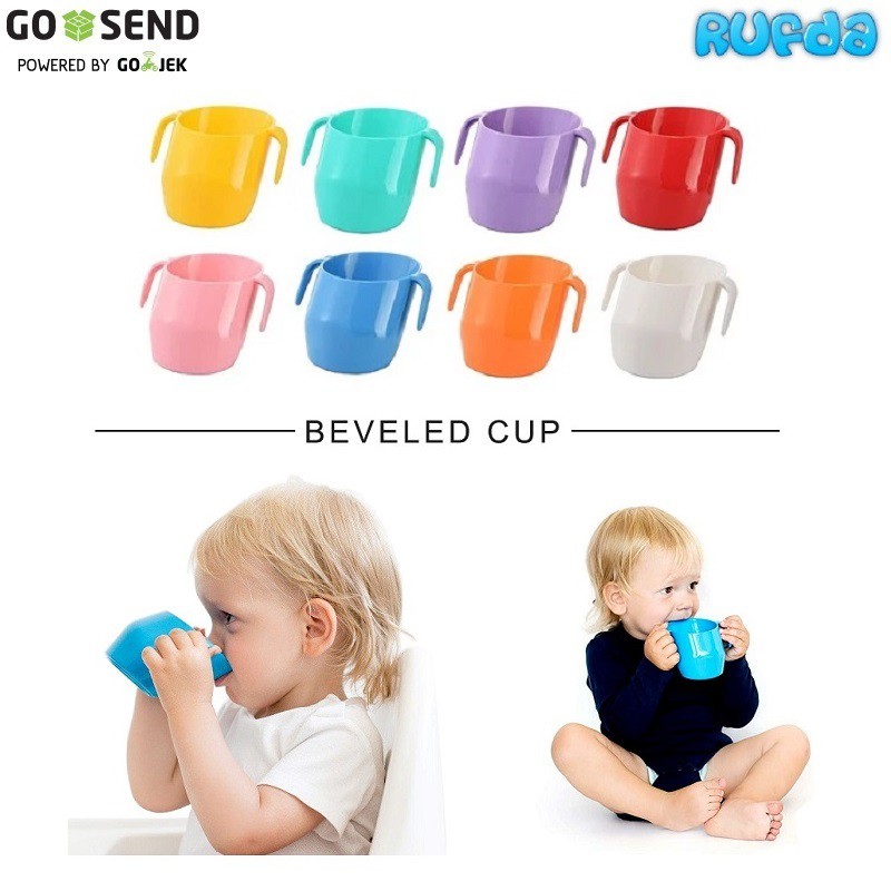 Marveila Beveled Cup Training Open Cup Cangkir Latih Anak Bayi Mirip Doidy