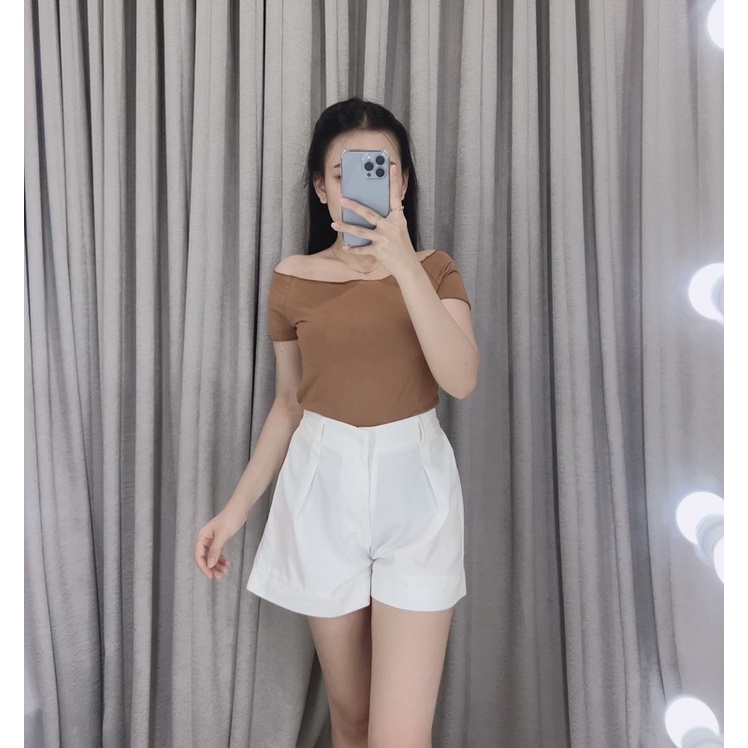 Sabrina crop top basic spdx 020 | Atasan sabrina | sabrina crop top