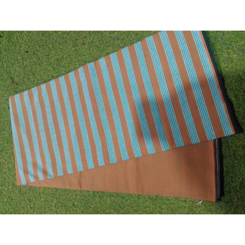 KAIN TENUN LURIK KOMBINASI POLOS