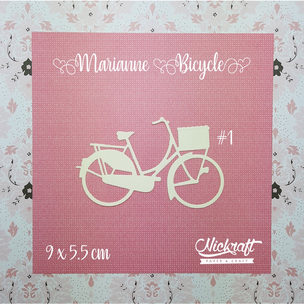 

MARIANNE BICYCLE - Bahan Scrapbook Sepeda