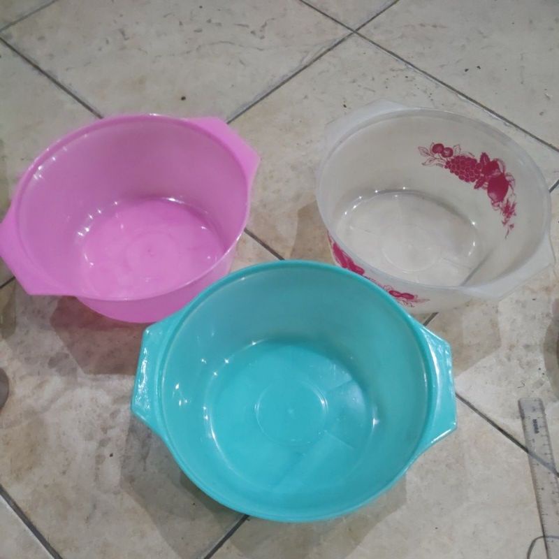 Mangkok Plastik Besar Baskom tempat Sayur Sop Nikura 358 Tebal