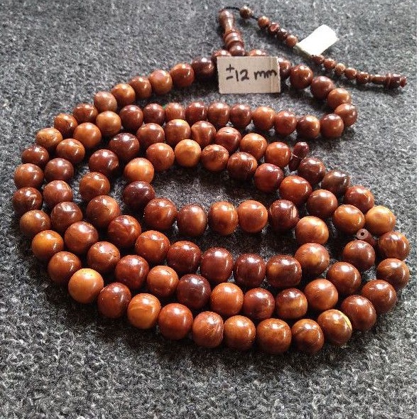 tasbih kokka bulat ± 12 mm ( 12mm ) 99 butir