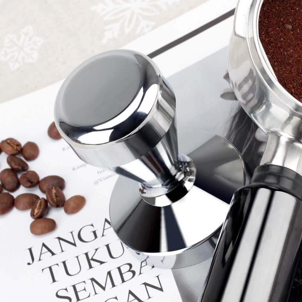 

OneTwoCups Tamper Kopi Espresso Flat Stainless Steel 51mm - SS51