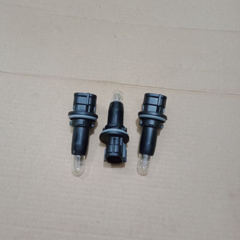 Soket + Bohlam Lampu Senja Avanza Xenia Ayla Agya Brio T10 ORIGINAL