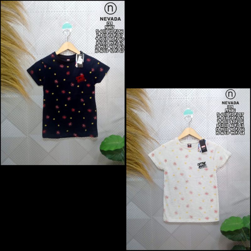 KAOS ANAK NEVADA MARVEL