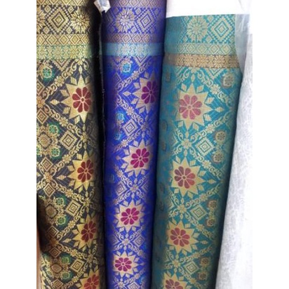 

Hot Sale - Bahan/Kain Songket Palembang Original Per 1/2meter = 50 cm = 0,5 m
