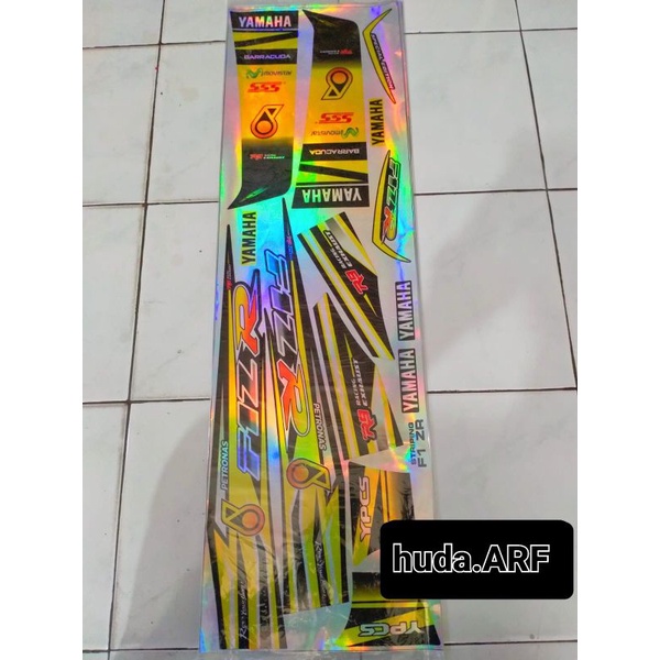 STRIPING HOLOGRAM YAMAHA FIZR LIS STICKER DECAL VARIASI YAMAHA FIZR F1ZR FIZ R F1Z R