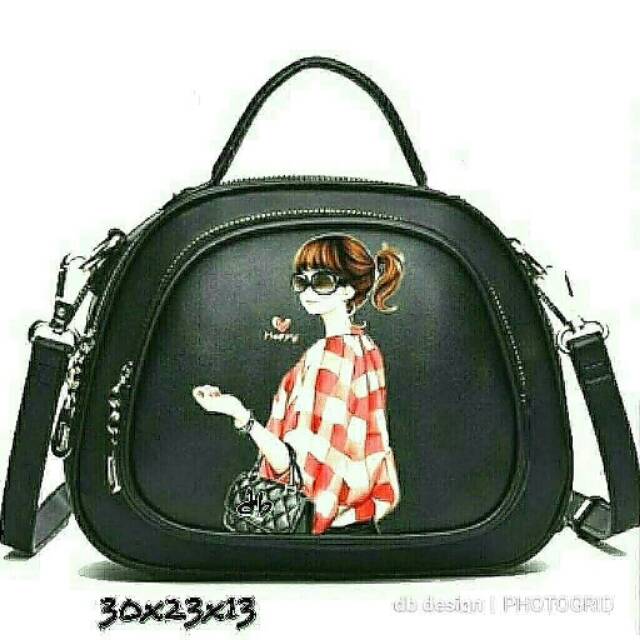 Tas wanita Tas Slempang orange girls