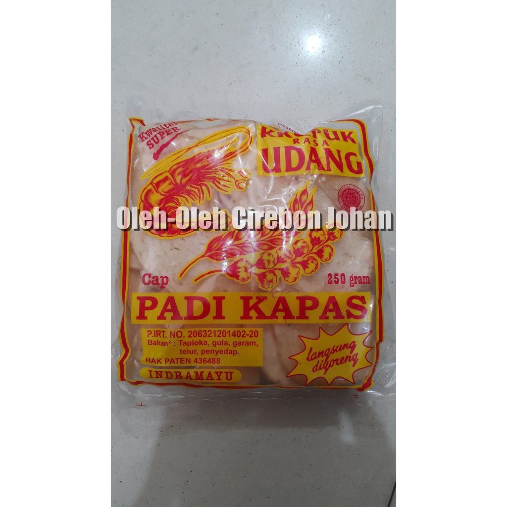 

Krupuk Padi Kapas Udang dan Ikan