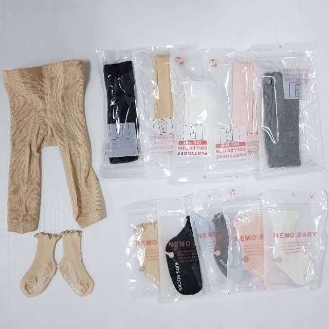 Ruffle Legging&amp;Socks Set/Legging Bayi/Legging Anak