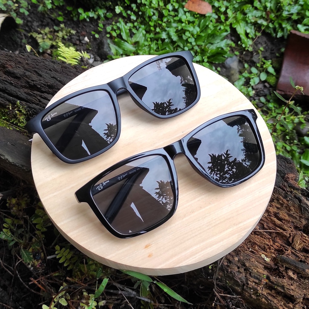 Kacamata Kotak Hitam Kacamata Hitam Pria Kacamata Cassual RbSpace