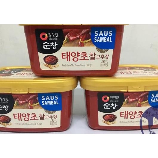 

Daesang Gochujang Cabe pasta Korea - Hot pepper paste 1 kg