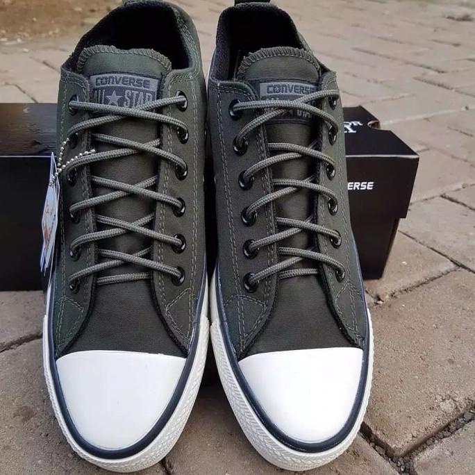 SEPATU CONVERSE CT HIJAU ARMY / SEPATU ALLSTAR PREMIUM PRIA WANITA Lc