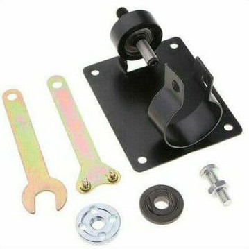 Set Dudukan Mesin Bor Tangan Ke Fungsi Grinder Circular Amplas Duduk/ Dudukan Converter Mesin Bor