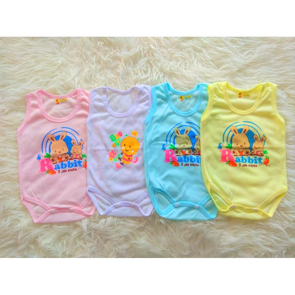 GROSIR SINGLET JUMPER MOTIF LUCU 0-18m