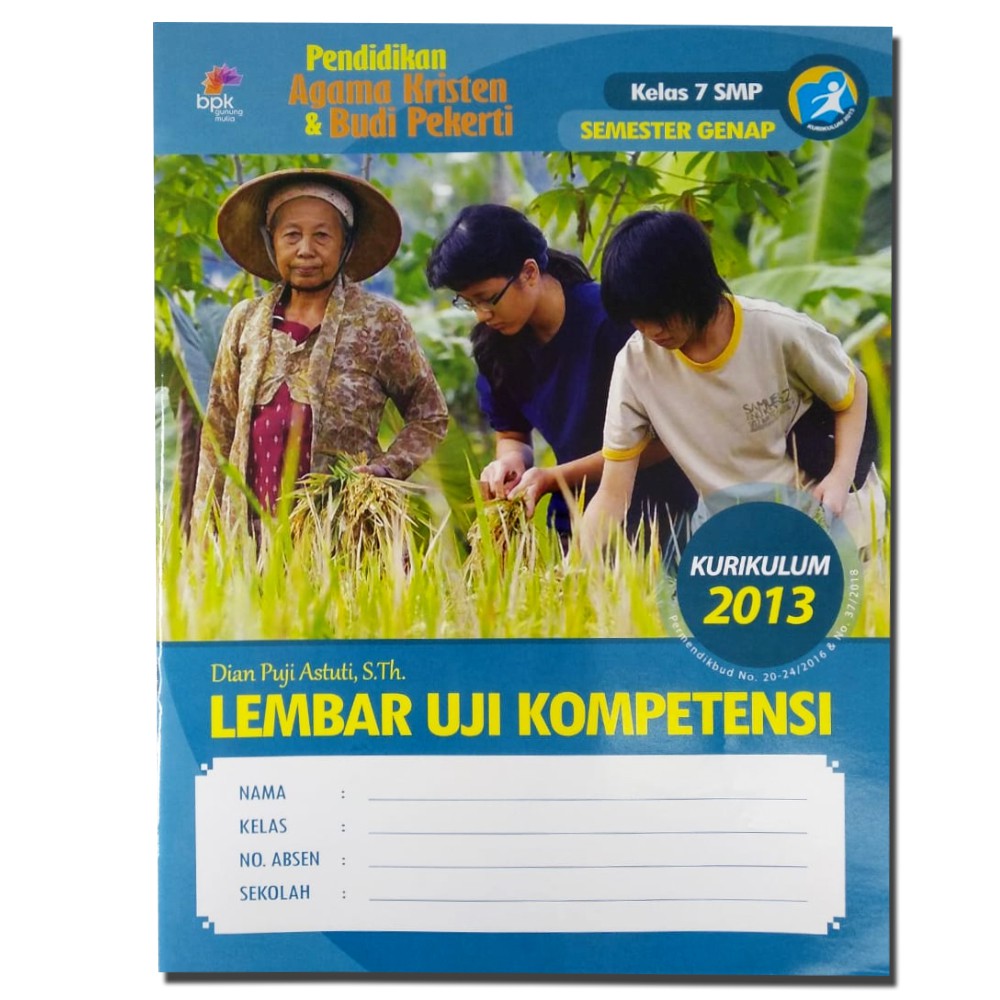 

LUK GENAP KELAS 7 - BPK Medan