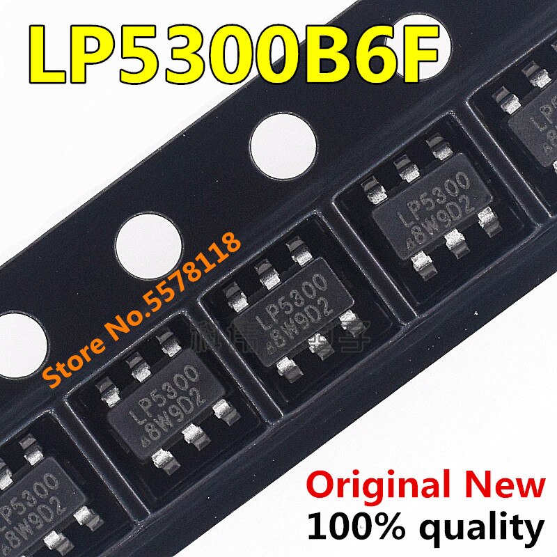 (Ready Stock) 10pcs LP5300B6F LP5300 sot23-6 Chipset