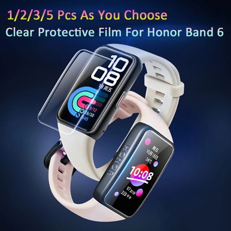 Anti Gores Huawei Band 8 Huawei Band 7 Huawei Band 6 Honor Band 6 - 3D Screen Protector