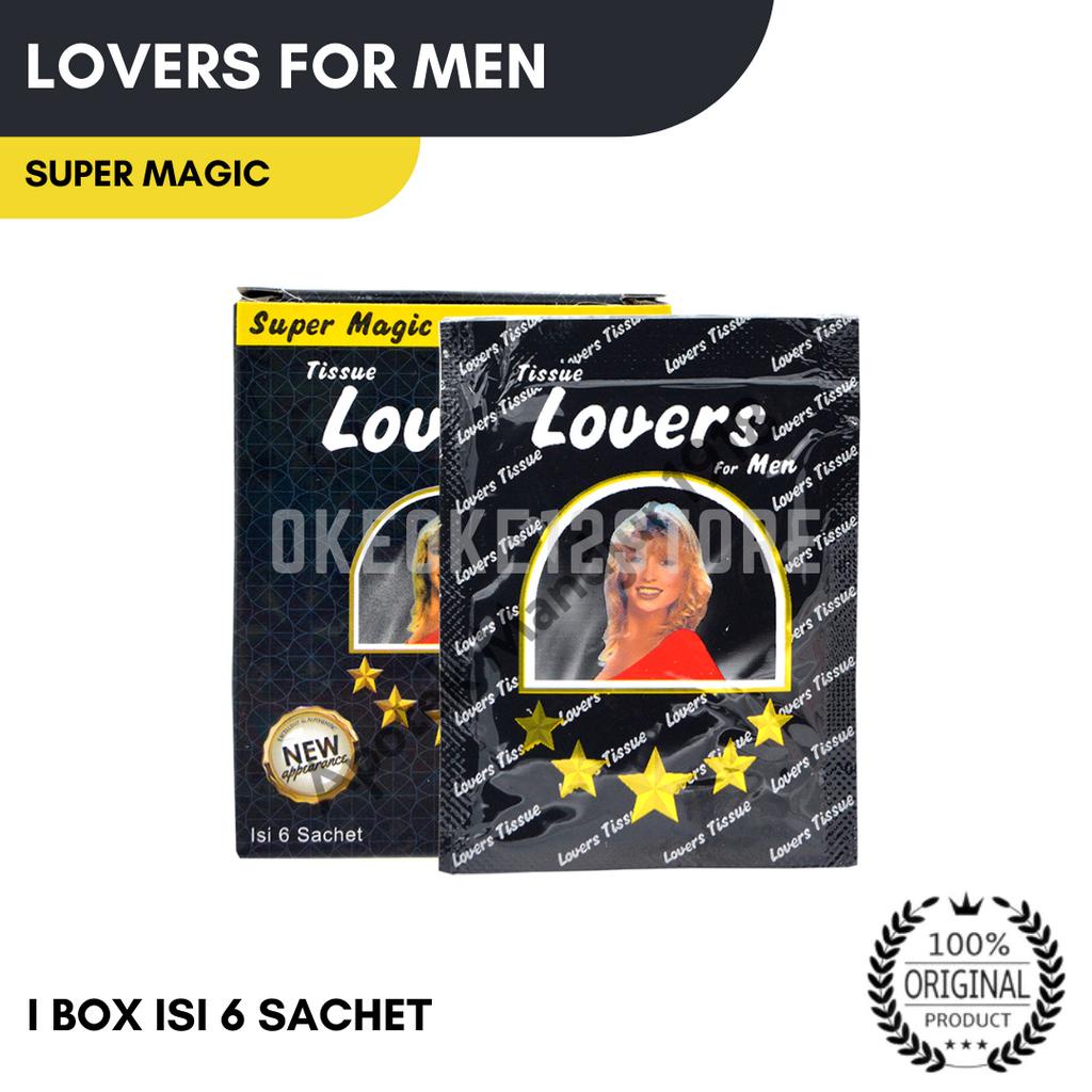 Tissue LOVERS for men isi 6sachet