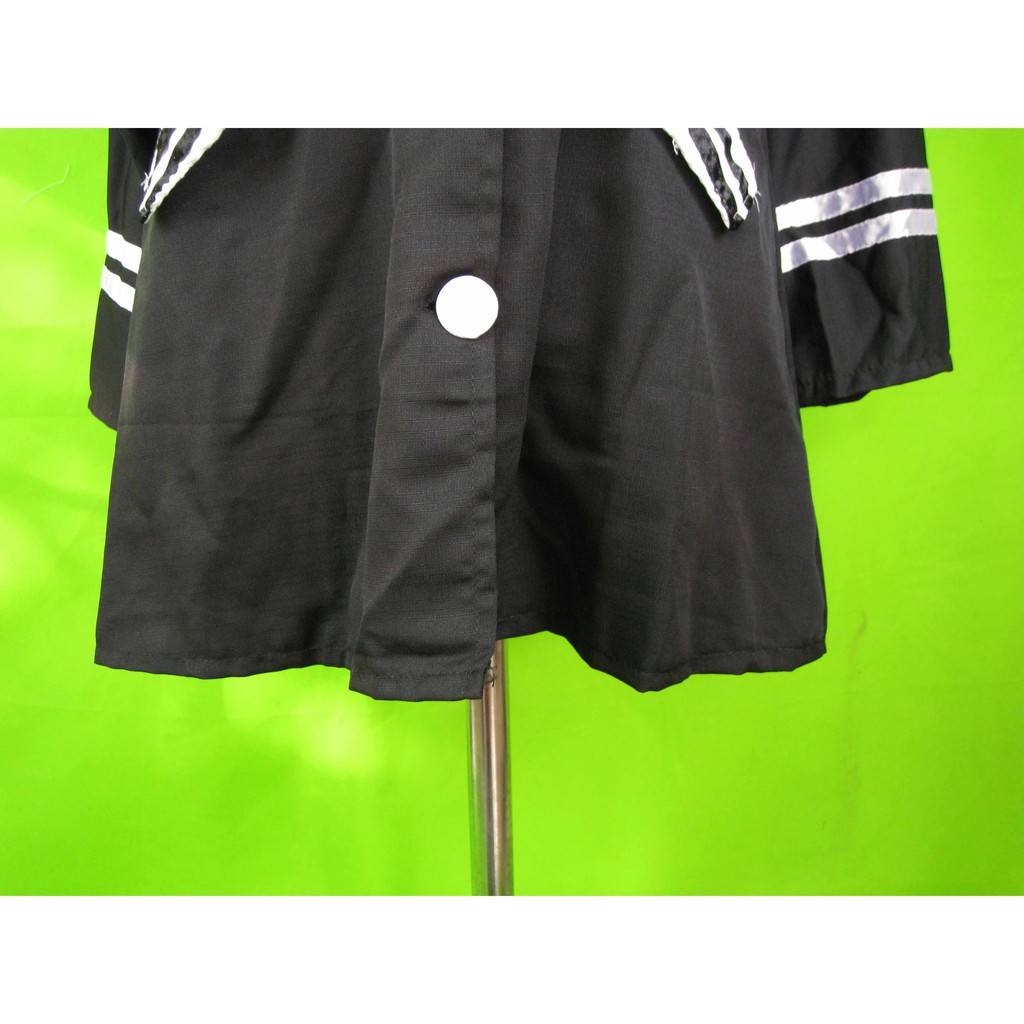 JK-82 (M) black sailor top jacket jaket luaran wanita import baju korea