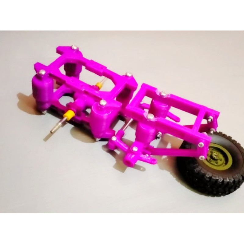 Paket air suspensi miniatur bus dan rc bus skala 1:20