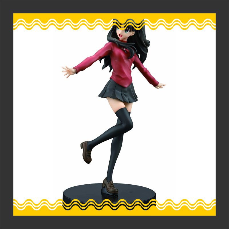 Action Figure Terbaru 18 Cm Fate/stay Night Tohsaka Rin Seksi Action Figure Pvc Koleksi Mainan Bonek