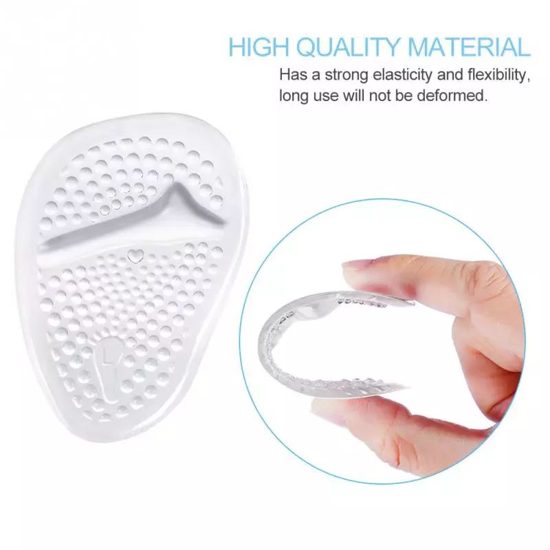 INSOLE GEL KAKI DEPAN WANITA INSOLE GEL SILICON BANTALAN SEPATU UNTUK KAKI PEGAL DPTB