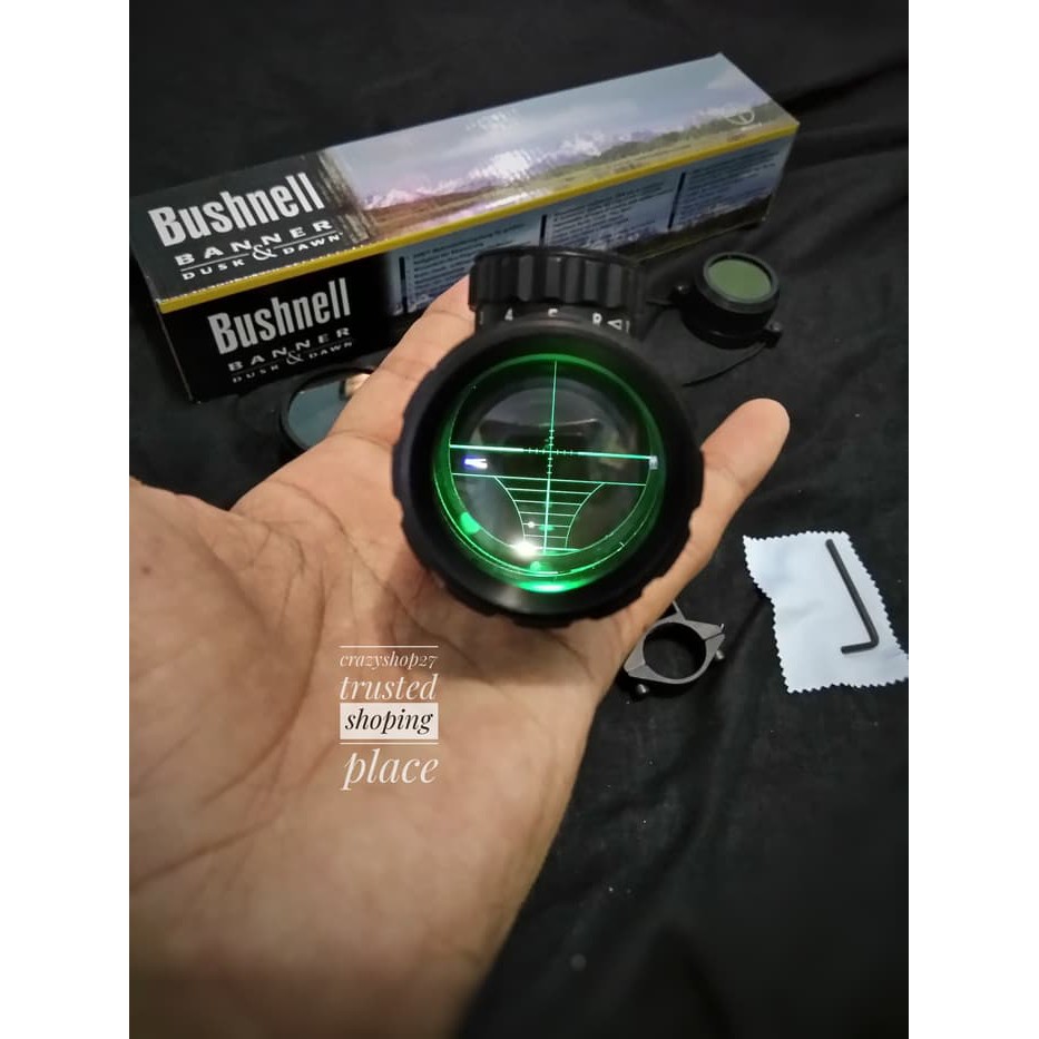 DSA         Teleskop / Telescope Bushnell 3-9x50 EG .