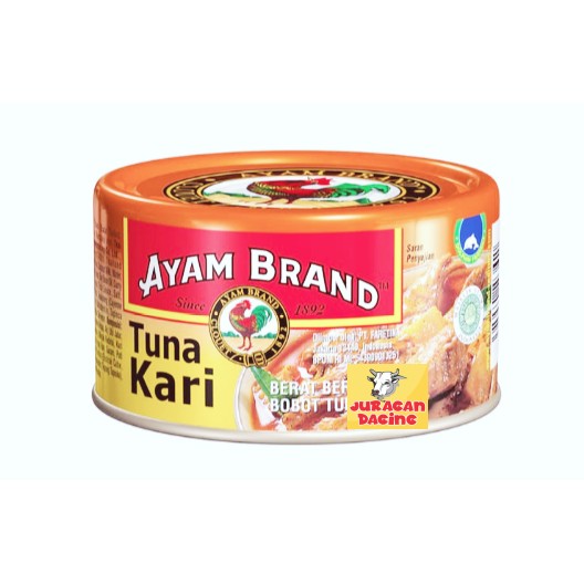 

⭐⭐⭐⭐⭐TRENDING ! makanan kaleng - Tuna Kaleng Kari Ayam Brand