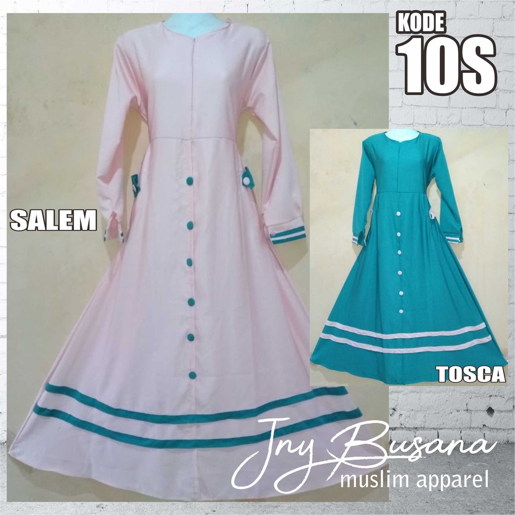 Baju Muslim Balotelli / Gamis / Dress / Party Dress / Long Dress / Gamis Syar'i / Kode 10S