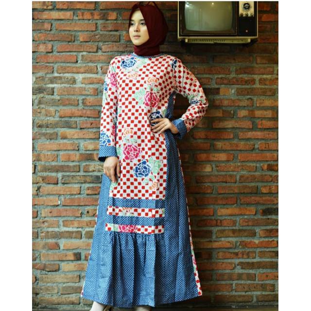 GAMIS BATIK MANGGAR, PADI,SEKAR,CANTIK,KUBIS,KIPAS,DAUN,KUPU,NADINE,GENDIS