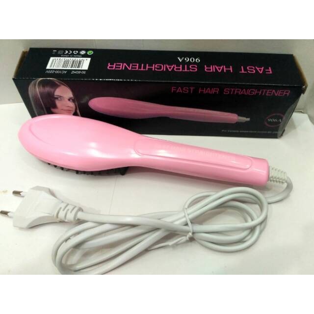 Promo Terbaru!!! Catok Sisir Rambut HQT-906A Pelurus Rambut Straightener Berkualitas