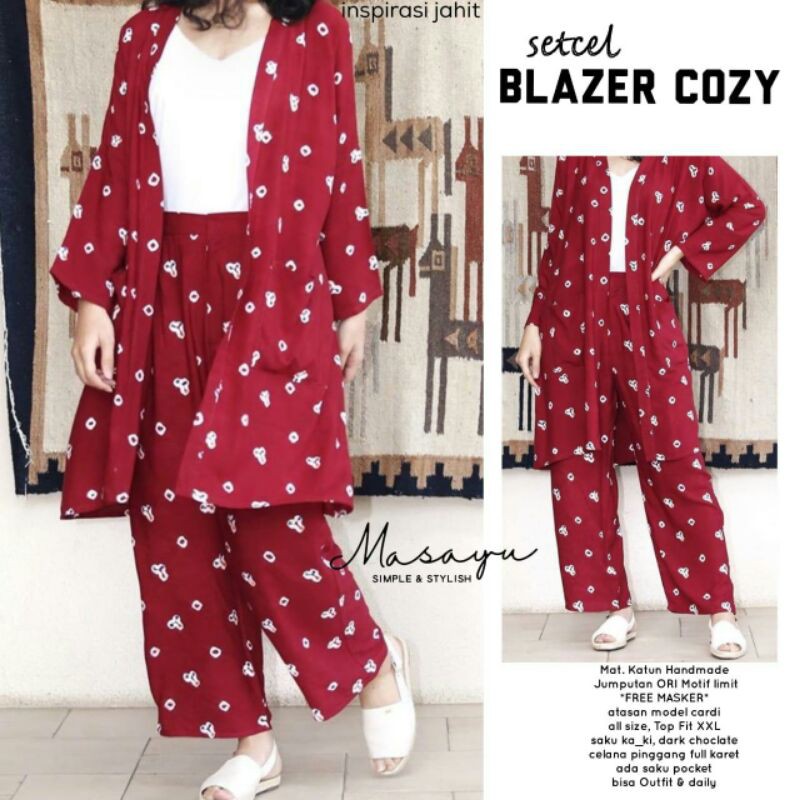 set blazer siboria