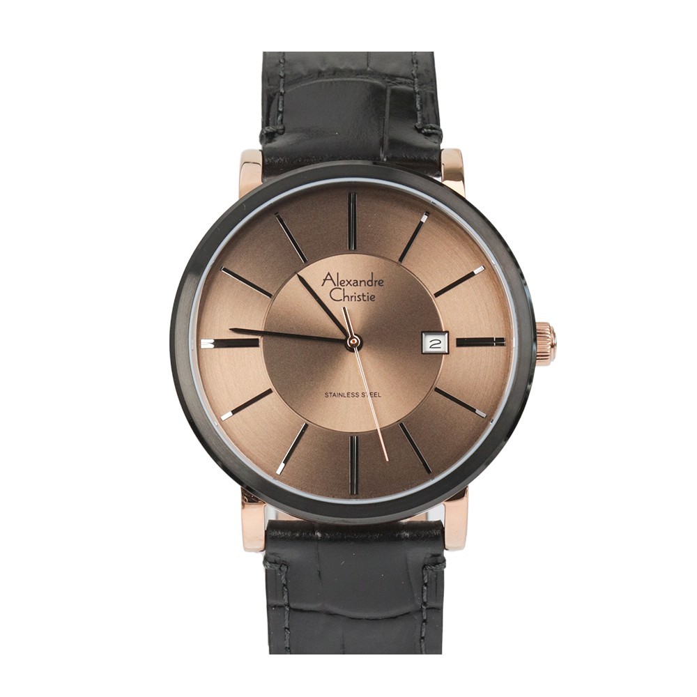 Watch Concept - Jam tangan pria wanita couple original Alexandre Christie 8653 LD-MDLBRBO