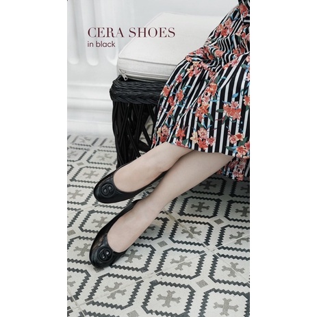Cera Shoes Buttonscarves Black Size 38