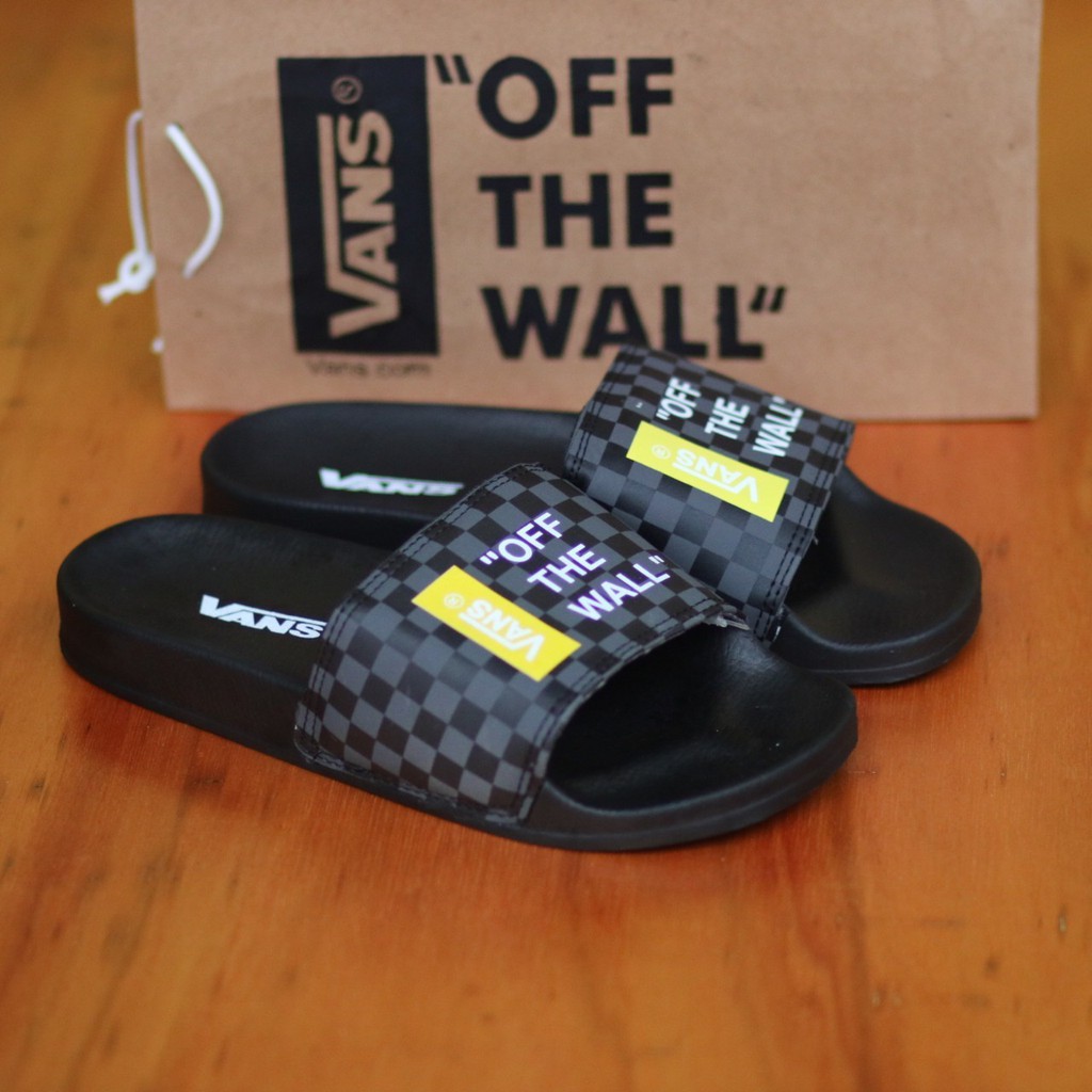 Sendal Pria Slide Kickers Urban Bahan Kulit Santai Nyaman Jalan NgemalL HangOut Kekinian/Hype