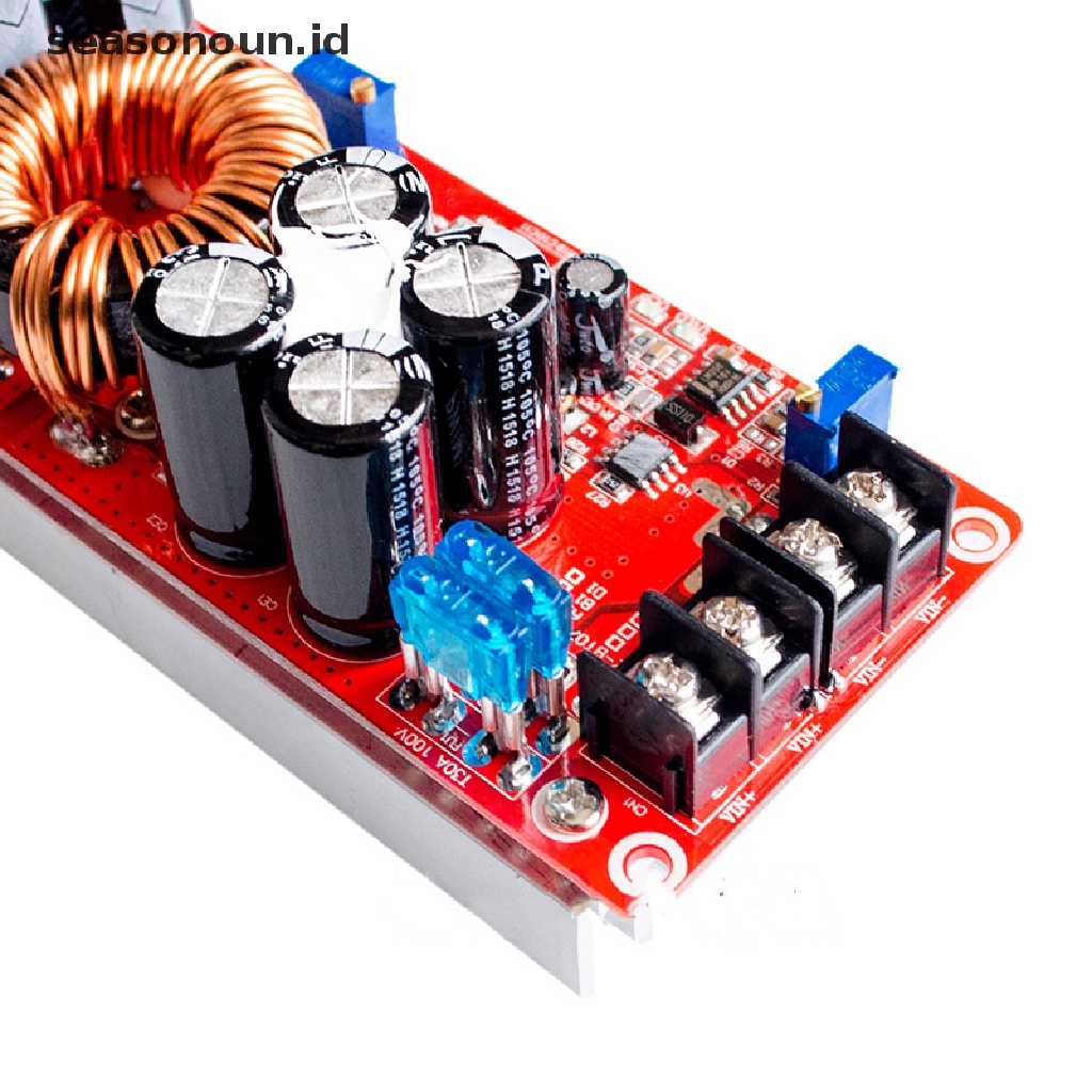 Modul Power Supply 1200W Dc Konverter Boost Auto Step Up 20A 40A Voltage Boostr