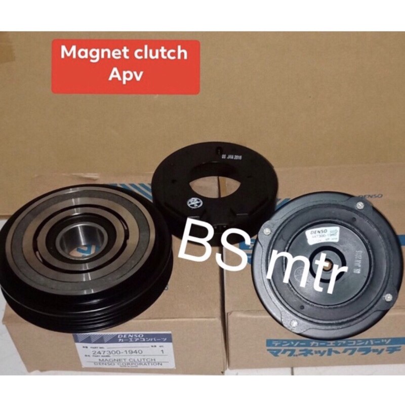 magnet clutch / pully ac compresor suzuki apv (denso)