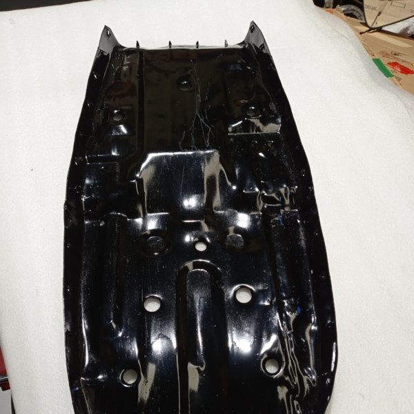 Alas Pelat Plat Besi Jok Sadel Kawasaki Binter Merzy Kz200 Mercy