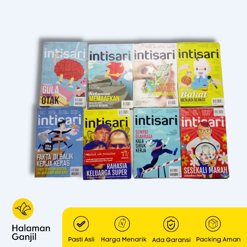 majalah intisari bekas cabutan