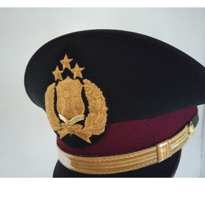 Koleksi Terbaru.. PET PAMA POLRI BERKUALITAS HM MAWARDI SUKABUMI / PET PDH PAMA POLRI / JUAL PET DIN