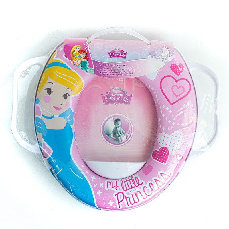 POTTY SEAT TRAINING dudukan closet bayi anak Handle NON HANDLE Soft Potty Baby Seat Ring Closet Handle -DUDUKAN TOILET ANAK - Toilet Training PRINCESS SUPERHEROES