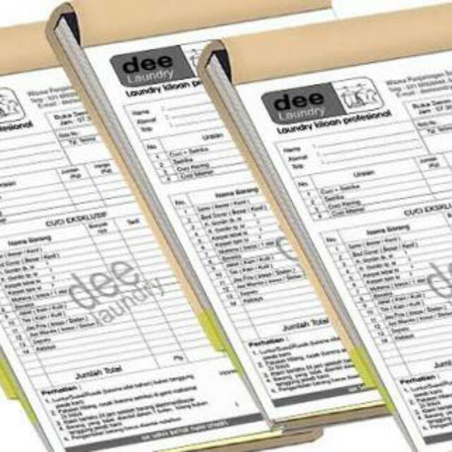 NOTA/FAKTUR/INVOICE CUSTOM 2Ply 1 WARNA